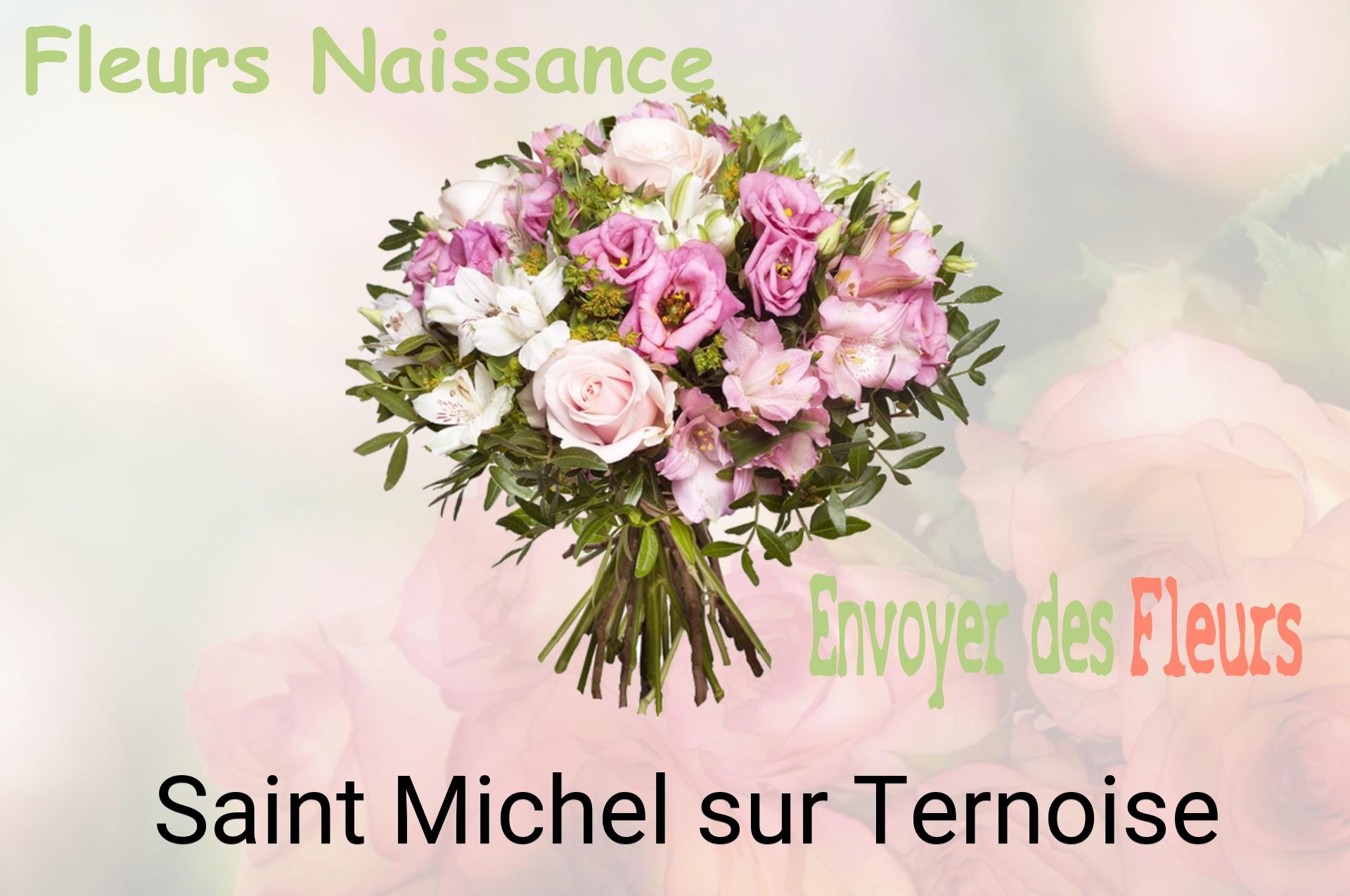 Bouquet de fleurs de naissance livré à Saint-Michel-sur-Ternoise
